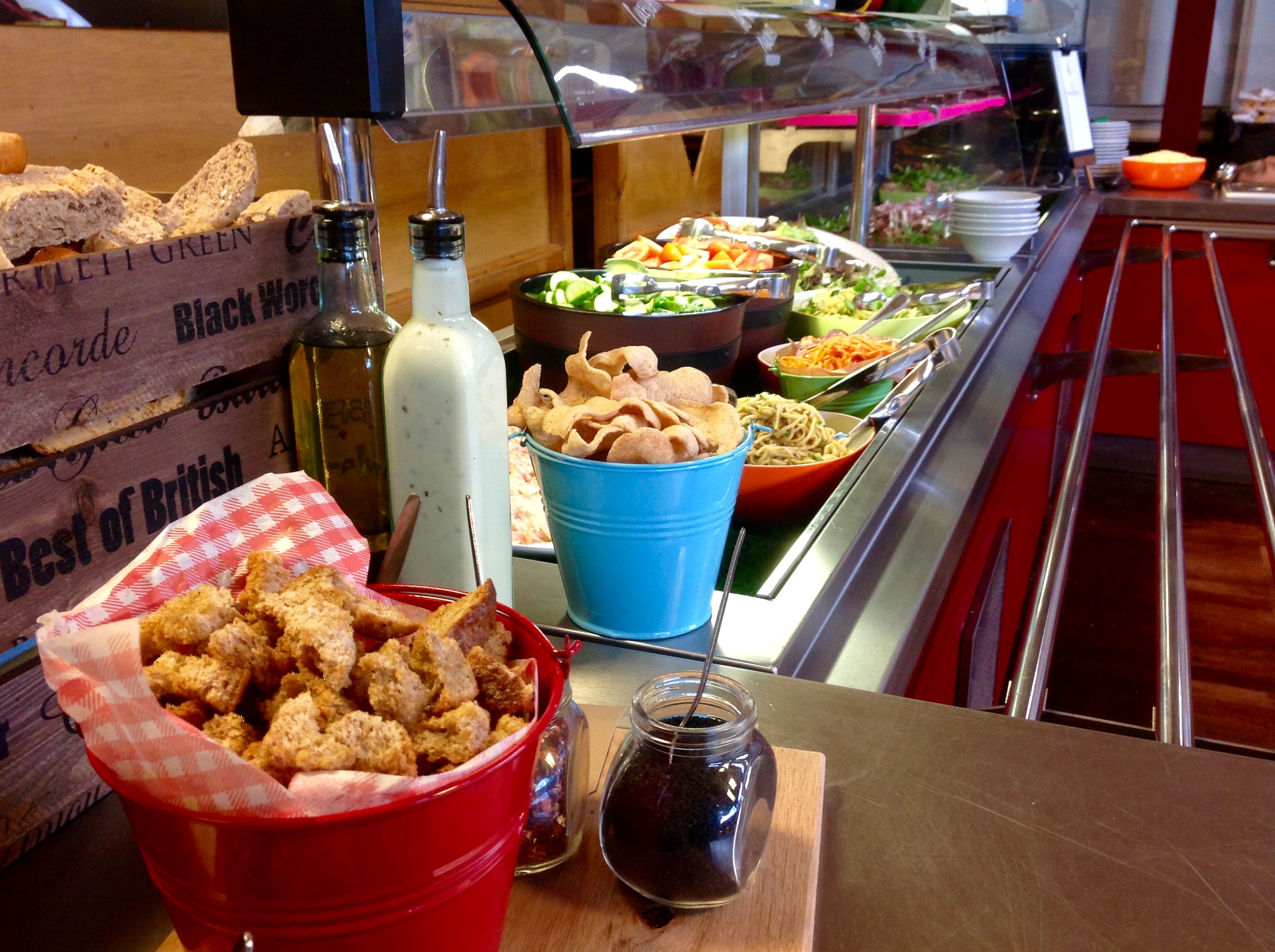 New look salad bar